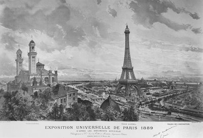 The Exposition Universelle of 1889 by Louis Tauzin